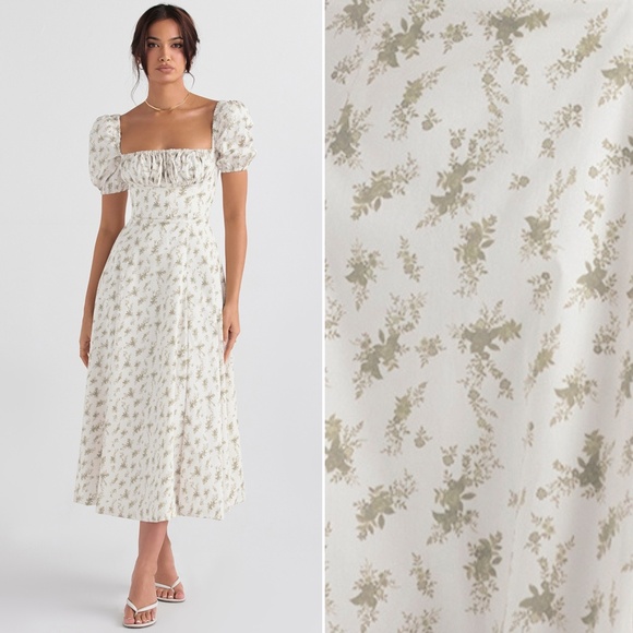 NEW House of CB Tallulah Dress Garden Print Small - Picture 10 of 13